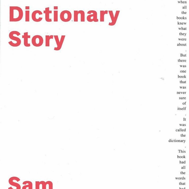 A Dictionary Story