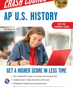 AP® U. S. History Crash Course, for the 2020 Exam, Book + Online