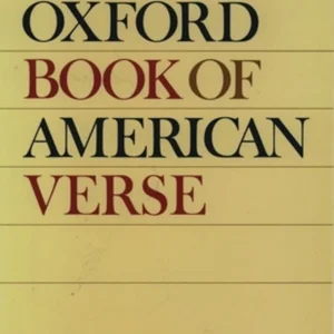 The New Oxford Book of American Verse