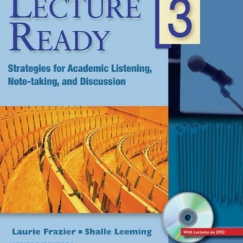 Lecture Ready 3 Student Book with DVD