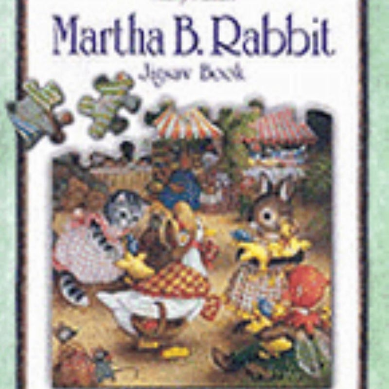 Martha B. Rabbit Jigsaw Book