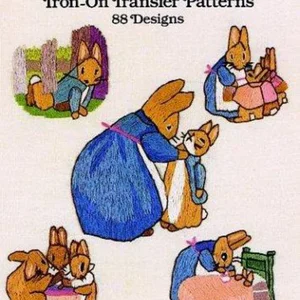 Peter Rabbit Iron-on Transfer Patterns