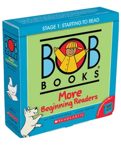 Bob Books - More Beginning Readers Box Set | Phonics, Ages 4 and up, Kindergarten (Stage 1: Starting to Read)