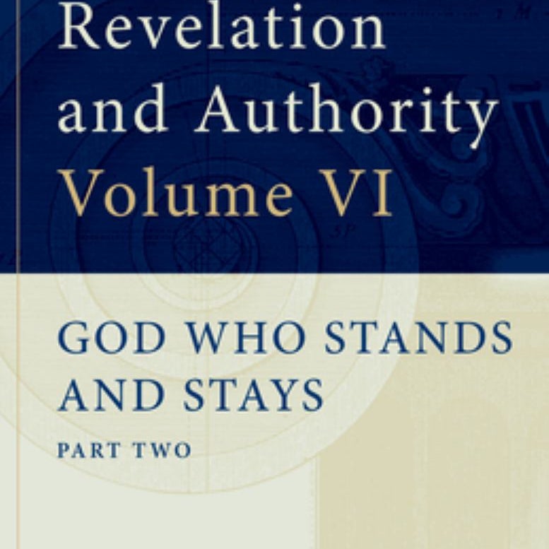 God, Revelation and Authority
