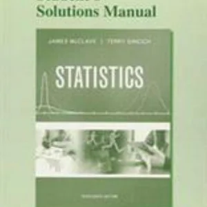 Student's Solutions Manual for Statistics