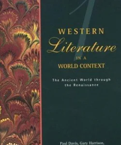 Western Literature in a World Context