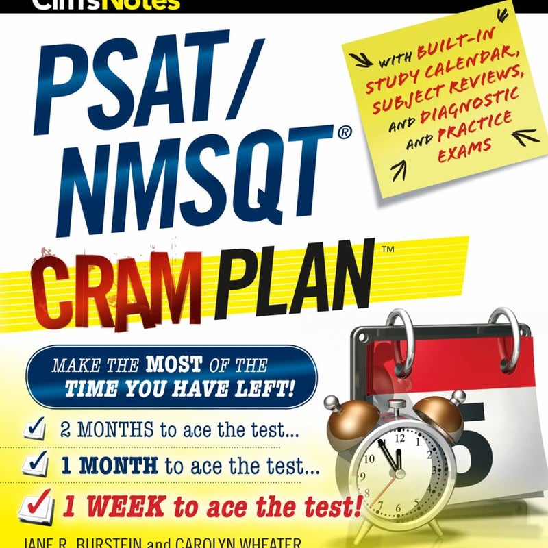 CliffsNotes PSAT/NMSQT Cram Plan