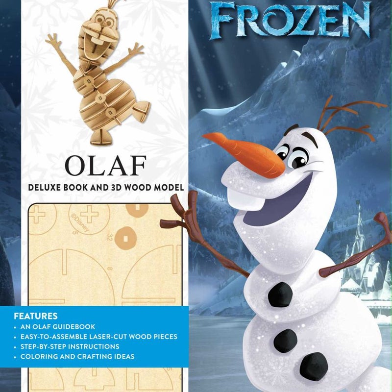 Disney Frozen Deluxe Book and Model Set