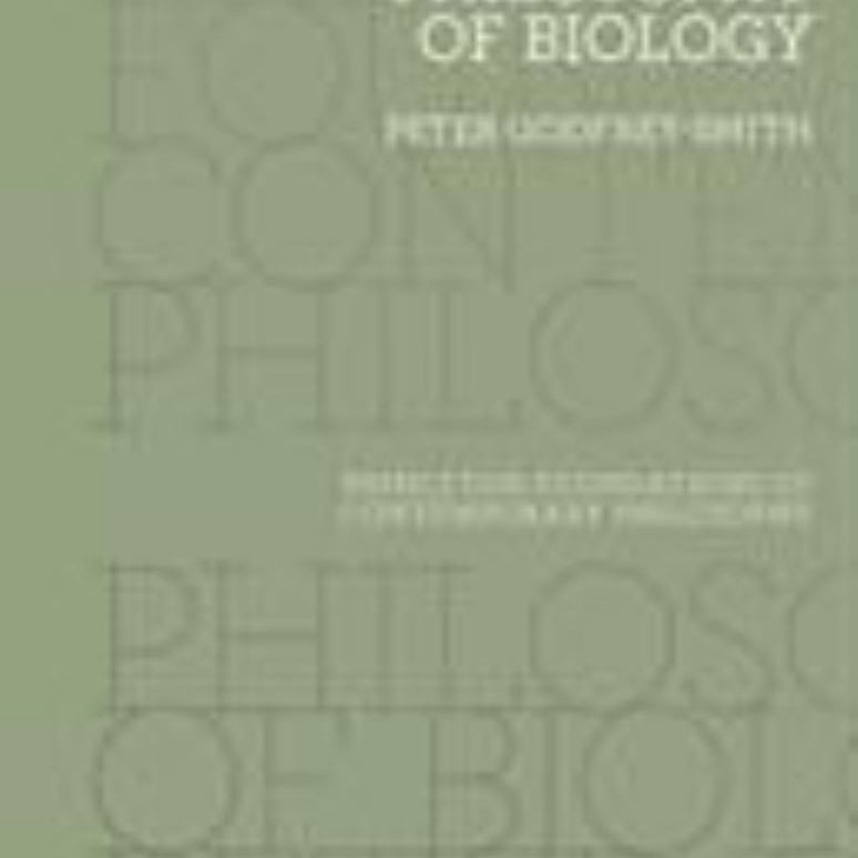 Philosophy of Biology