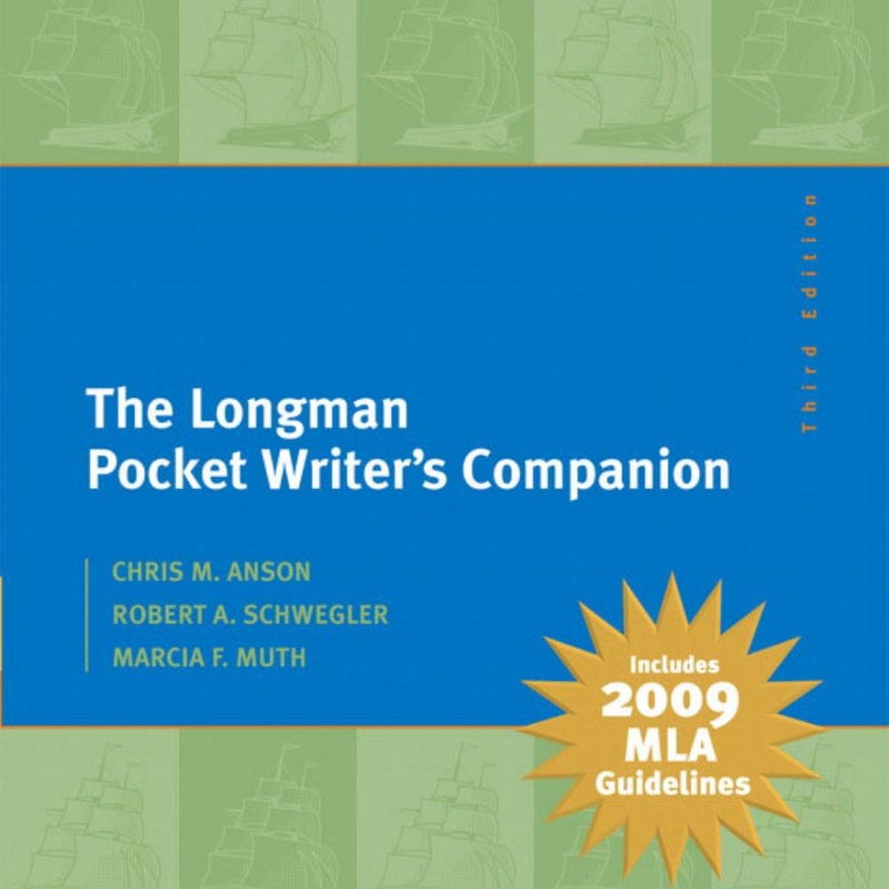 The Longman Pocket Writer's Companion