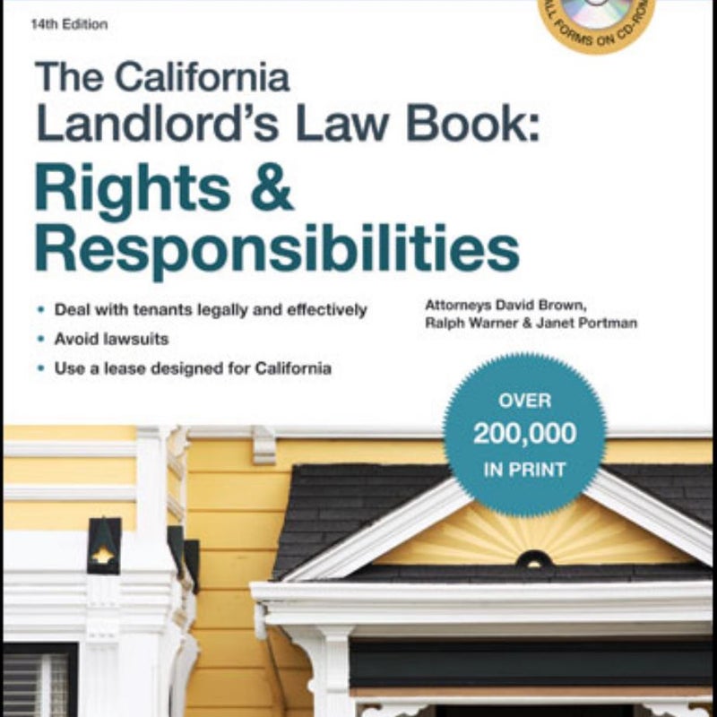 The California Landlord's Law Book