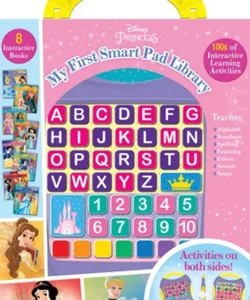 MY FIRST SMART PAD DISNEY PRINCESS Electronic Activity Pad and 8-Book Library