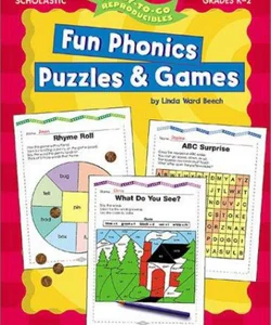 Fun Phonics Puzzles and Games