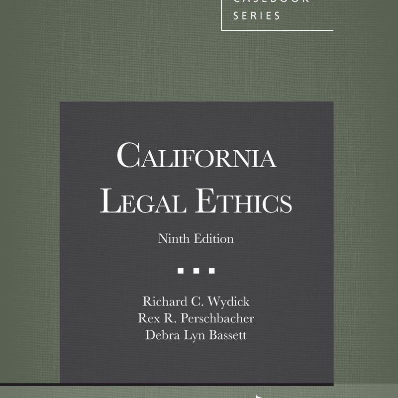 California Legal Ethics