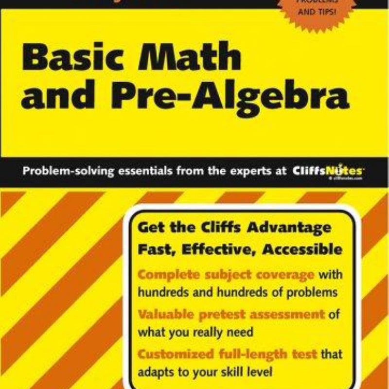 Basic Math and Pre-Algebra