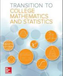 Transition to College Math & Statistics Student Edition