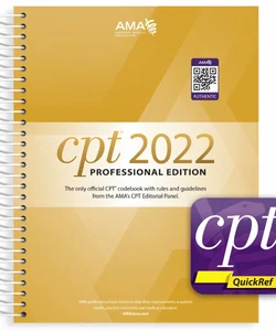 CPT Professional 2022 and CPT QuickRef App Bundle