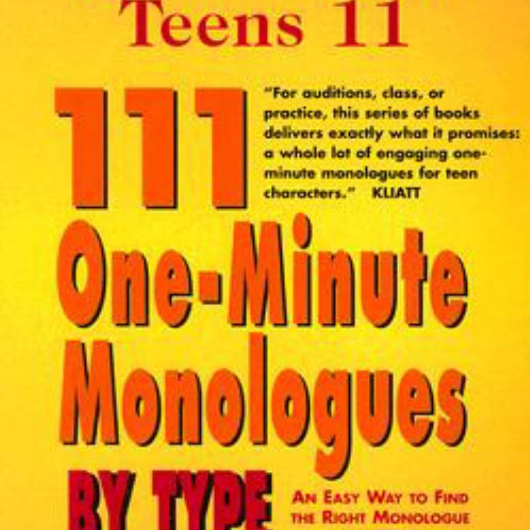 111 One-Minute Monologues by Type