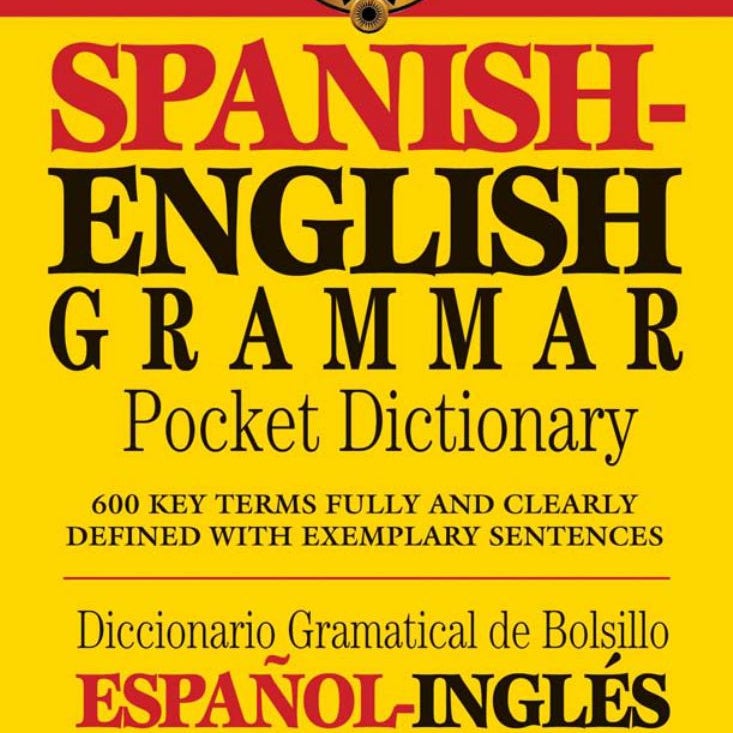 Spanish-English Grammar Pocket Dictionary