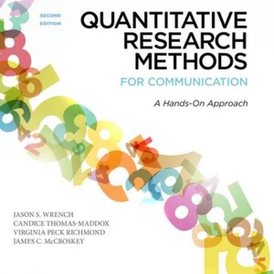 Quantitative Research Methods for Communication
