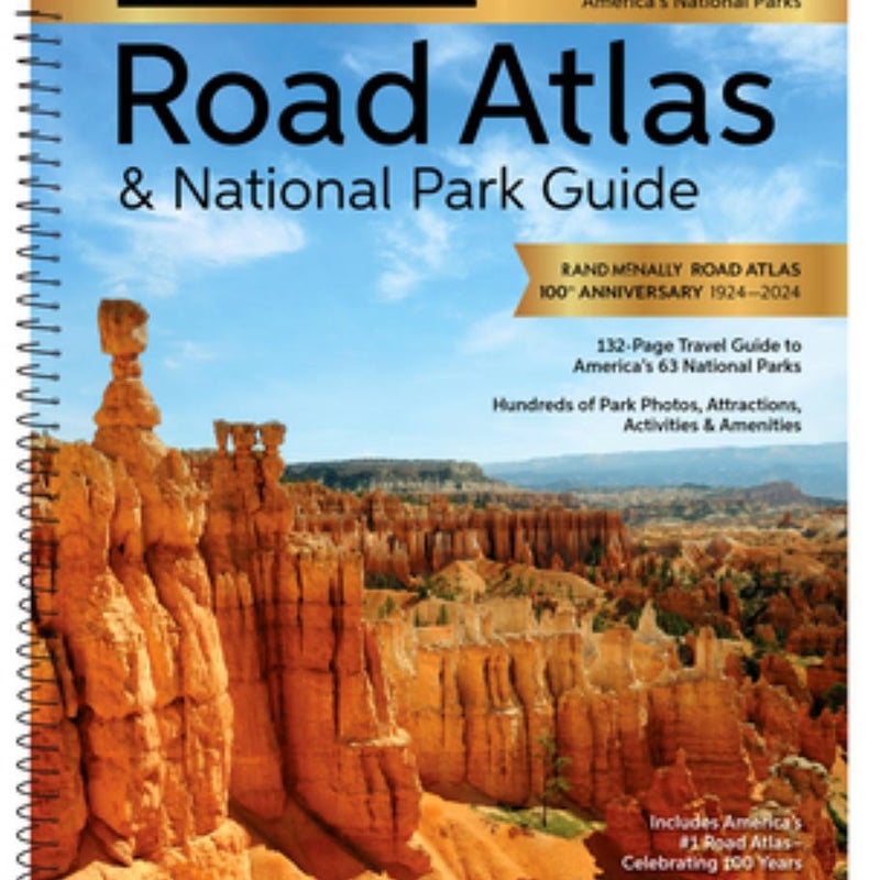 Rand Mcnally 2024 Road Atlas & National Park Guide