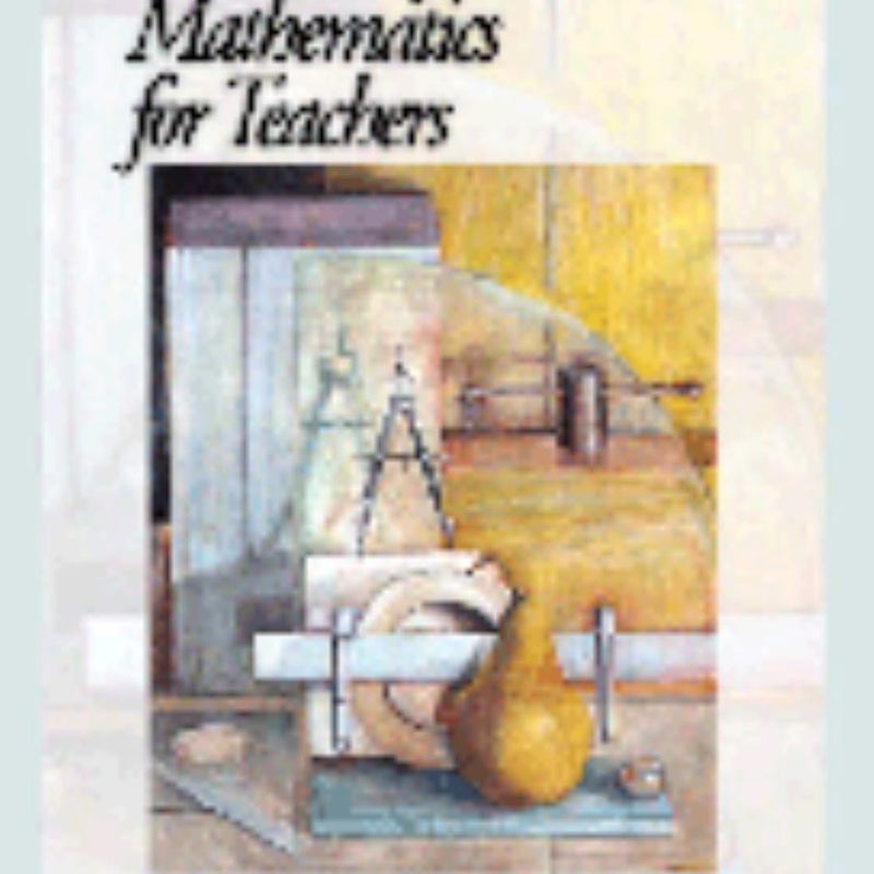 Elementary Mathematics for Teachers