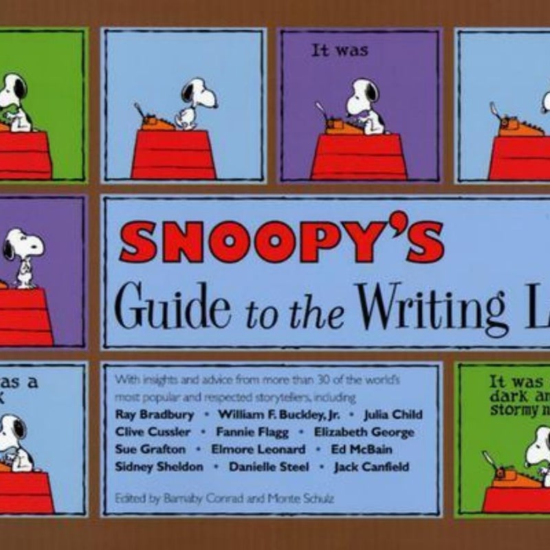 Snoopy's Guide to the Writing Life