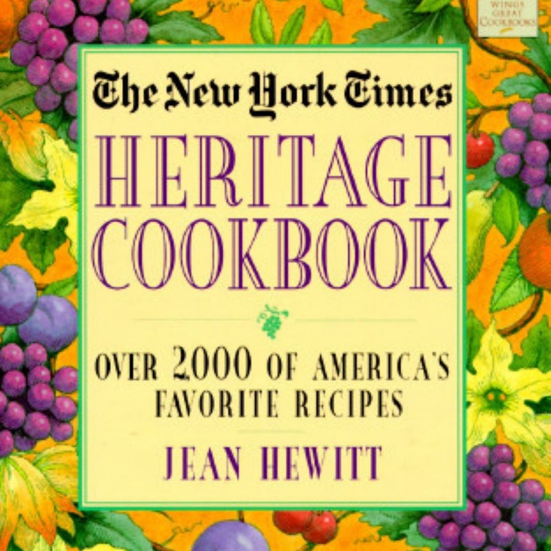 New York Times Heritage Cookbook