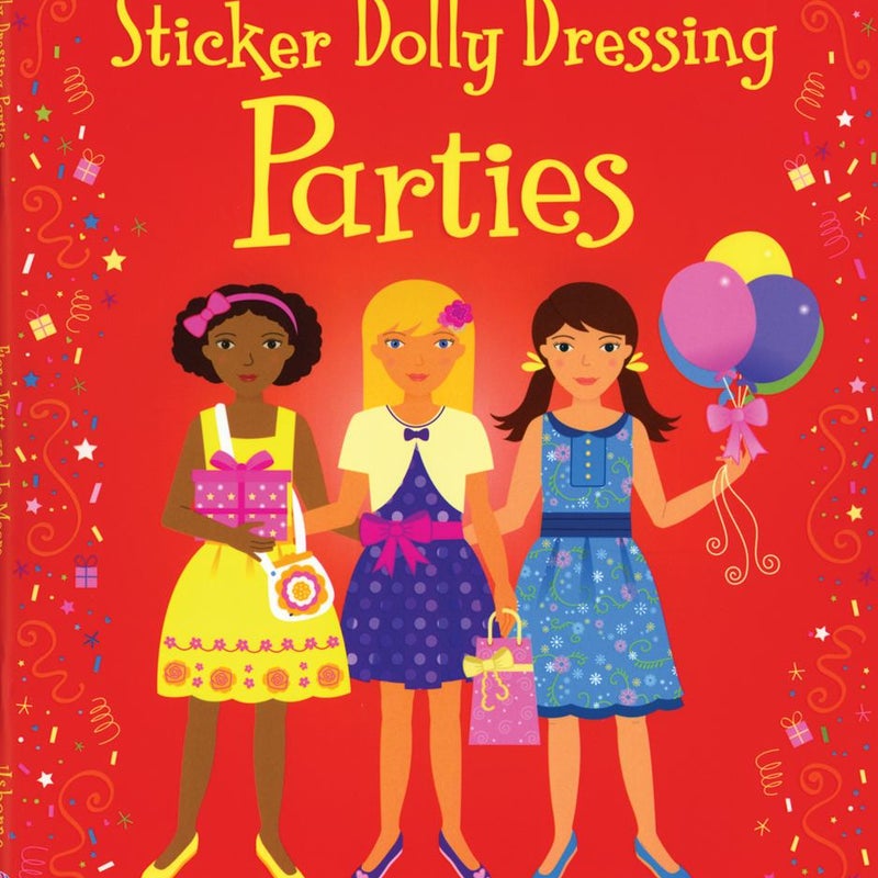 Sticker Dolly Dressing Parties