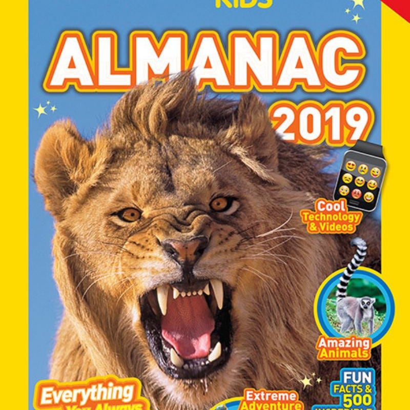 National Geographic Kids Almanac 2019, Canadian Edition