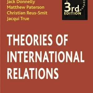 Theories of International Relations