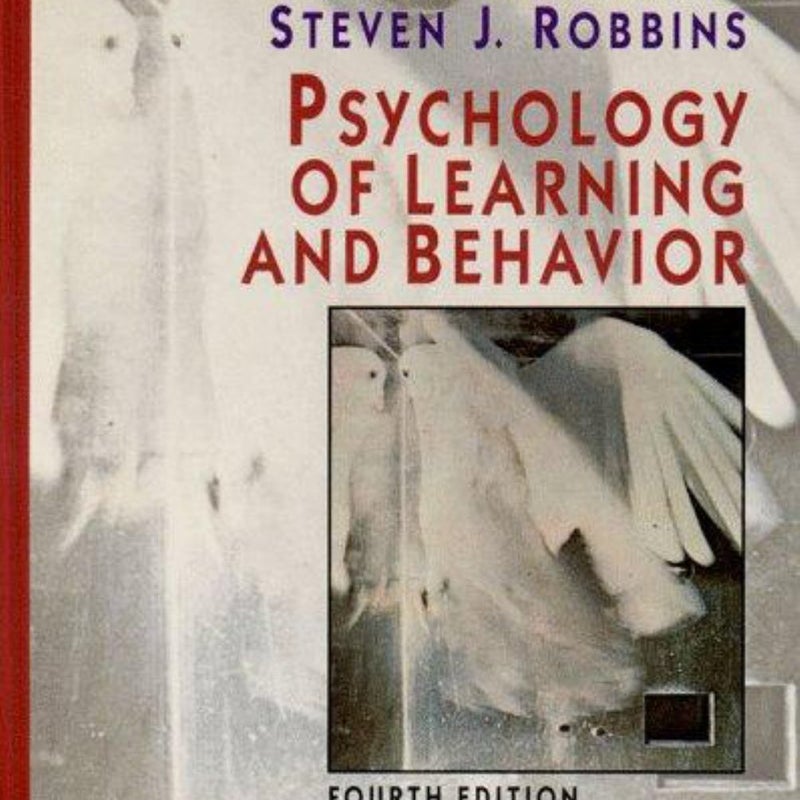 Psychology of Learning and Behavior