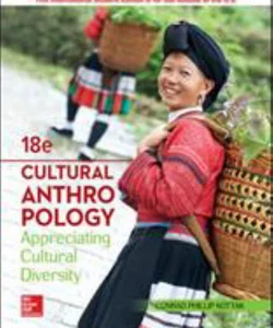 ISE Cultural Anthropology