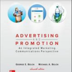 Advertising and Promotion: an Integrated Marketing Communications Perspective