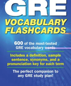 GRE Vocabulary Flash Cards