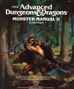 Advanced Dungeons and Dragons Monster Manual II