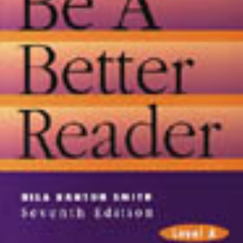 Be a Better Reader