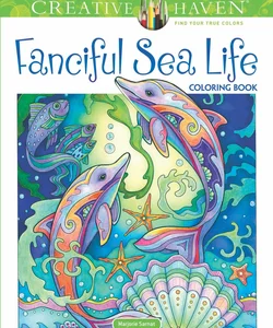 Creative Haven Fanciful Sea Life Coloring Book