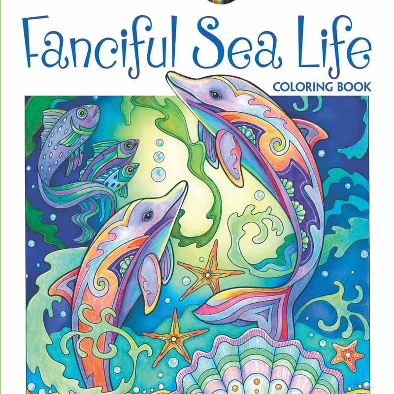 Creative Haven Fanciful Sea Life Coloring Book