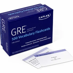 GRE Vocabulary Flashcards + Online Access to Review Your Cards, a Practice Test, and Video Tutorials