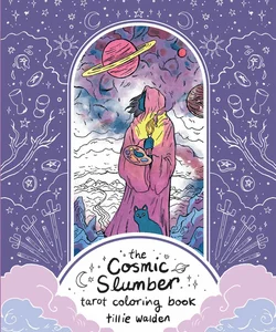 Cosmic Slumber Tarot Coloring Book