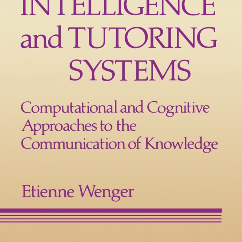 Artificial Intelligence and Tutoring Systems