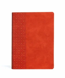 CSB Study Bible, Coral LeatherTouch