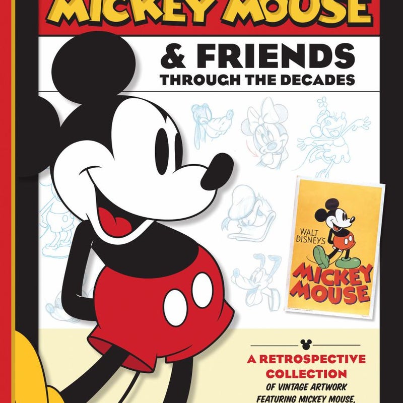 Learn to Draw Mickey Mouse and Friends Through the Decades