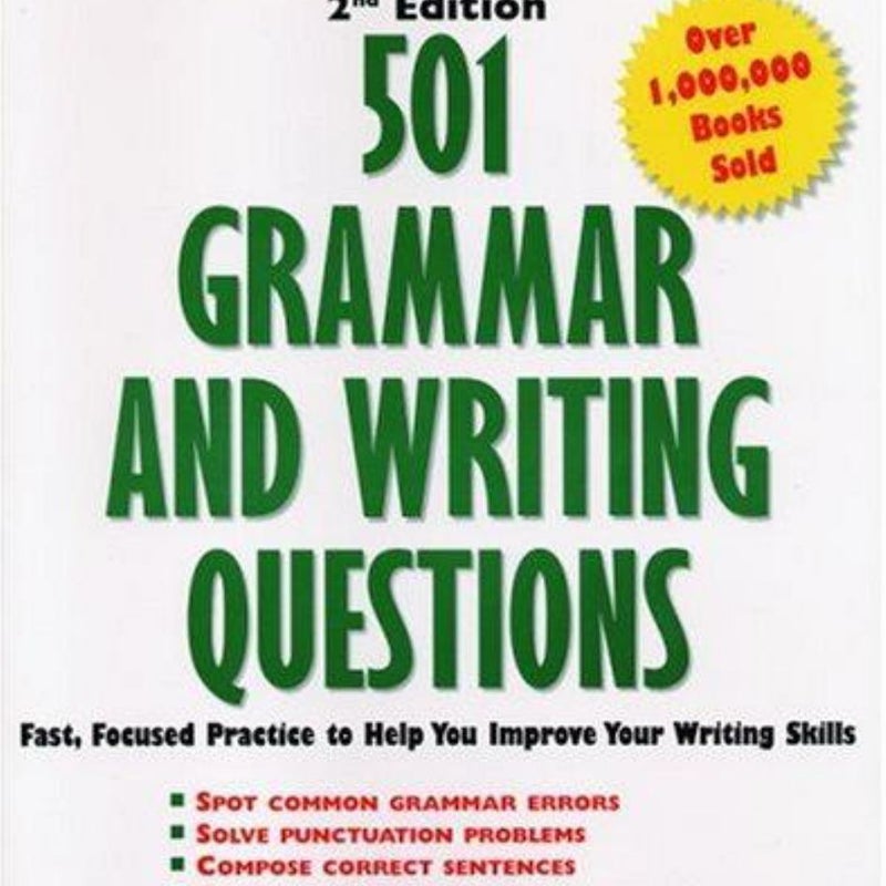 501 Grammar and Writing Questions