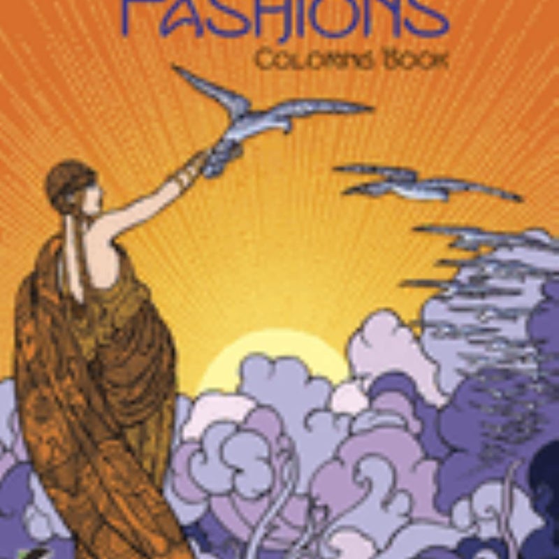 Erte Fashions Coloring Book