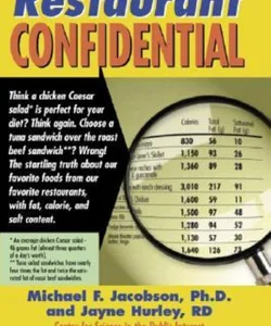 Restaurant Confidential