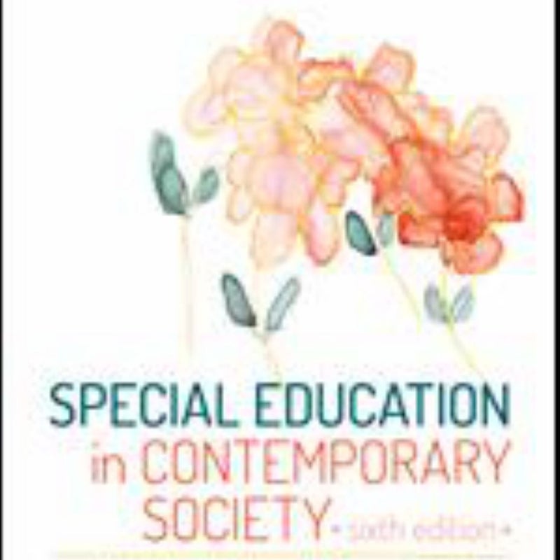 Special Education in Contemporary Society