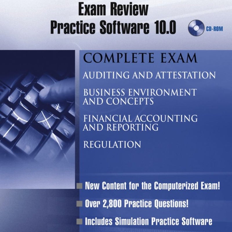 Wiley Cpa Exam Review Practice Software 10.0 CD-ROM