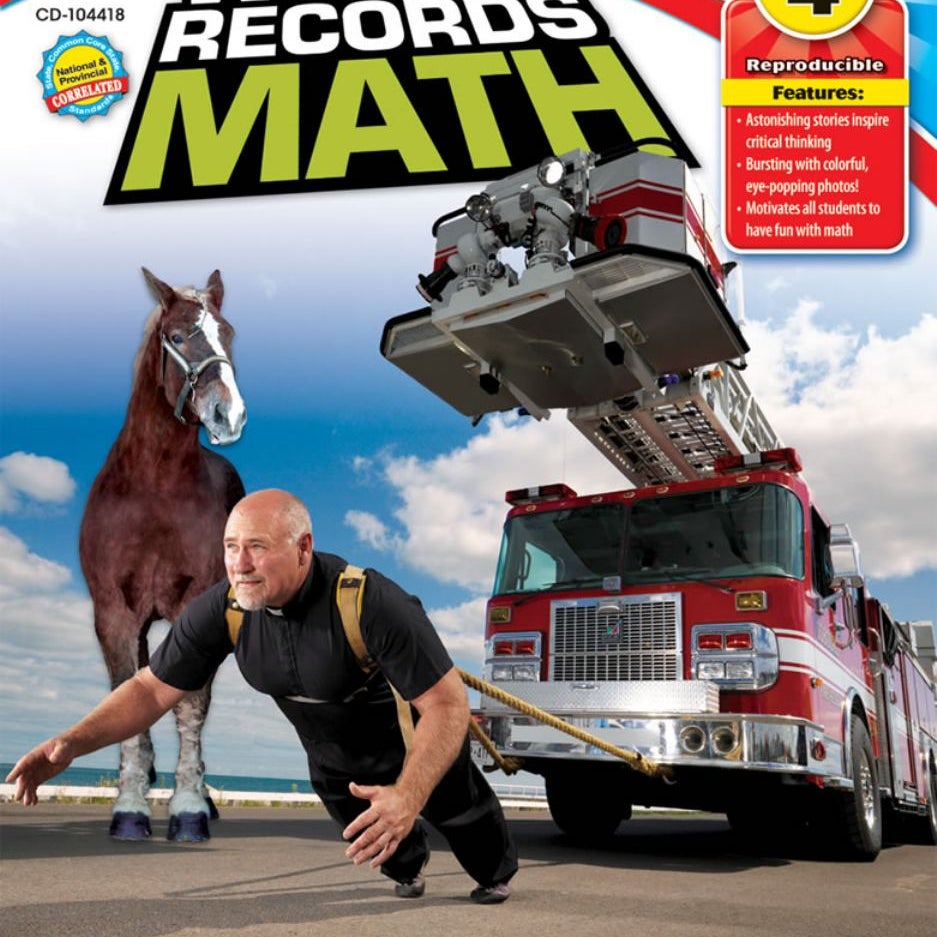 Guinness World Records Math by Nancy Rogers Bosse